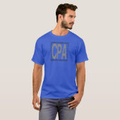Wereldwijd de T-shirt van de CPA (Voorkant volledig)