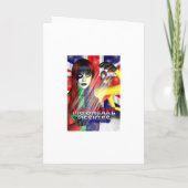 Wereldwijd feest met Wereldbol (Achterkant)