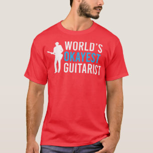 Wereldwijd gitarist Music Instrument Guitar P T-shirt