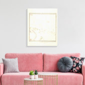 Wereldwijd, gnomonisch proj III Polynesie Canvas Afdruk (Insitu (Woonkamer))