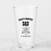 WERELDWIJD GROOTSTE - BIER-cadeautjes voor hem Glas (Voorkant)