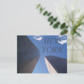 WERELDWIJD HANDELSCENTRUM BRIEFKAART (Staand voorkant)