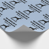 Wereldwijd het grootste doekje van Doberman Cadeaupapier (Hoek)