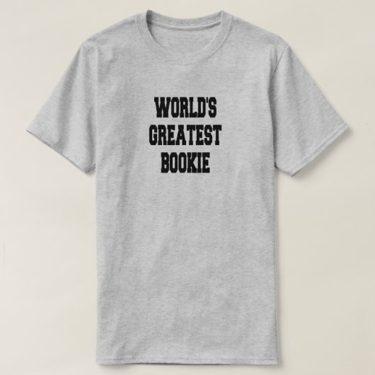 Wereldwijd het grootste koekje t-shirt (Design voorkant)