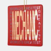 Wereldwijd het grootste mechanische apparaat keramisch ornament (Links)