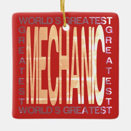 Wereldwijd het grootste mechanische apparaat keramisch ornament (Voorkant)