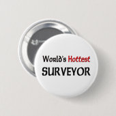 Wereldwijd — Hottest-enquête Ronde Button 5,7 Cm (Voorkant /achterkant)