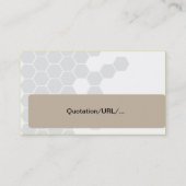 Wereldwijd internationaal Wereldbol Visitekaartje (Achterkant)