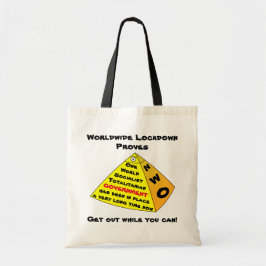 Wereldwijd Lockdown-tas Tote Bag