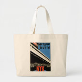 Wereldwijd met NYK Grote Tote Bag (Voorkant)