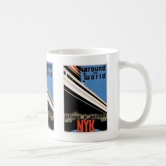 Wereldwijd met NYK Koffiemok (Rechts)