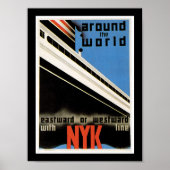 Wereldwijd met NYK Poster (Voorkant)