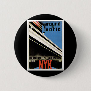 Wereldwijd met NYK Ronde Button 5,7 Cm