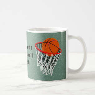 Wereldwijd nr. 1 Basketball Coach Koffiemok
