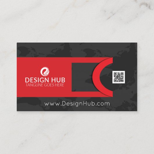 Wereldwijd professioneel visitekaartje (Achterkant)