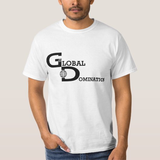 Wereldwijd Shirt voor overheersing (Voorkant)
