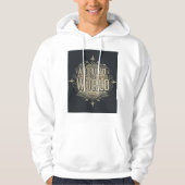 Wereldwijd Vintage Embleem Hoodie (Voorkant)
