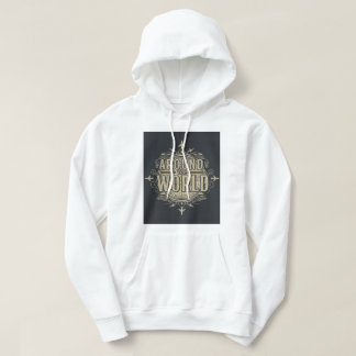 Wereldwijd Vintage Embleem Hoodie