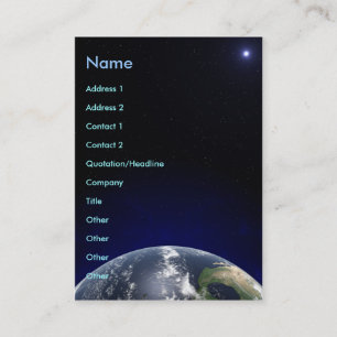 Wereldwijd Visitekaartje