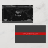 Wereldwijd visitekaartje (Voorkant / Achterkant)