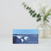 Wereldwijd Visitekaartje (Staand voorkant)