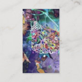 Wereldwijd Visitekaartje papier (Achterkant)