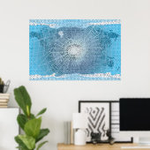 Wereldwijd webposter poster (Thuiskantoor)