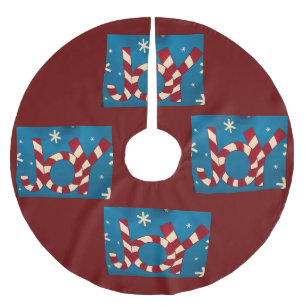**WERELDWIJD WERKEN ** TREE SKIRT KERSTBOOM ROK