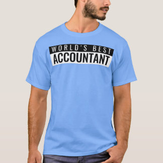 Wereldwijde 27s Beste accountant 3 T-shirt