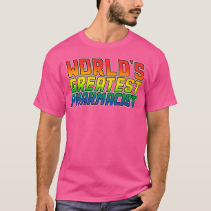 Wereldwijde 27s beste apotheker Lgbt gay pride 1 T-shirt