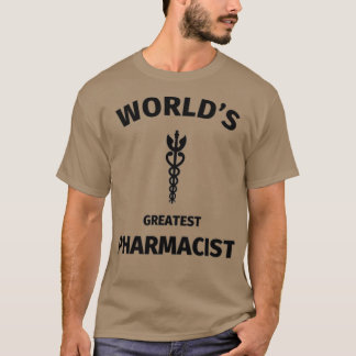 Wereldwijde 27s grootste apotheker t-shirt