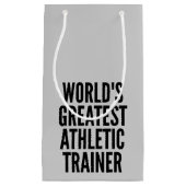 Wereldwijde Athletic Trainer Klein Cadeauzakje (Voorkant)