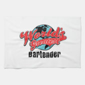 Wereldwijde Bartender Theedoek (Horizontaal)