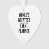 Wereldwijde belangrijkste gebeurtenissenplanner ornament (voorkant)