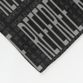 Wereldwijde belangrijkste referentie fleece deken (Hoek)