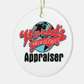 Wereldwijde beoordelaar keramisch ornament (Links)