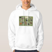 Wereldwijde Beren Hoodie (Voorkant)
