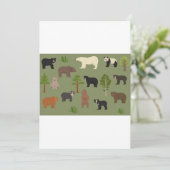 Wereldwijde Beren Kaart (Staand voorkant)