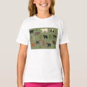 Wereldwijde Beren T-shirt (Voorkant)