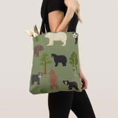 Wereldwijde Beren Tote Bag