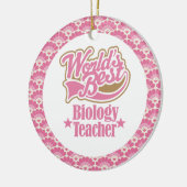 Wereldwijde beste biologie-leraar Gift Ornament (Links)
