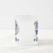 Wereldwijde Beste coach Matglas Koffiemok (Center)