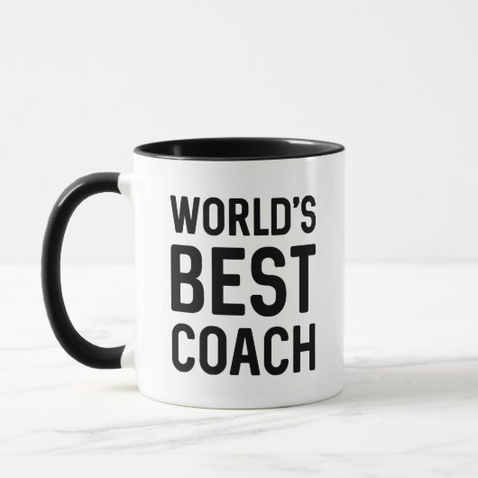 Wereldwijde Beste coach Mok (Links)