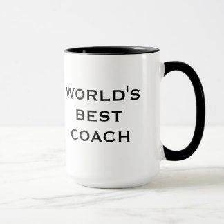 Wereldwijde Beste coach Mok
