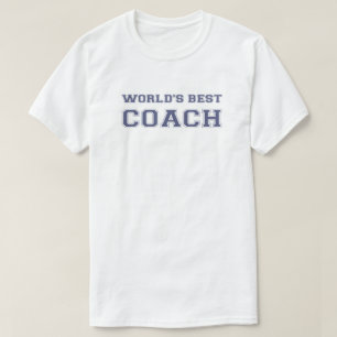 Wereldwijde Beste coach T-shirt
