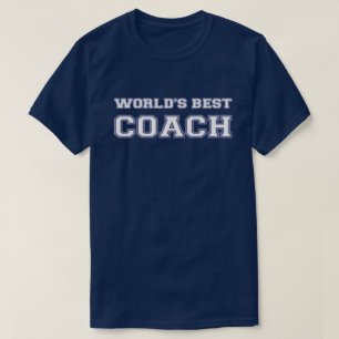 Wereldwijde Beste coach T-shirt