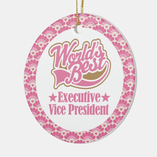 Wereldwijde beste vice-President Keramisch Ornament (Links)