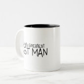 Wereldwijde beste weddenschap tweekleurige koffiemok (Voorkant links)