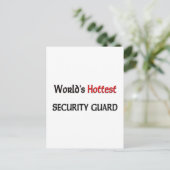 Wereldwijde beveiligingsafdeling briefkaart (Staand voorkant)