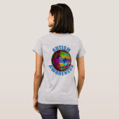 Wereldwijde bewustwording van autisme t-shirt (Achterkant volledig)